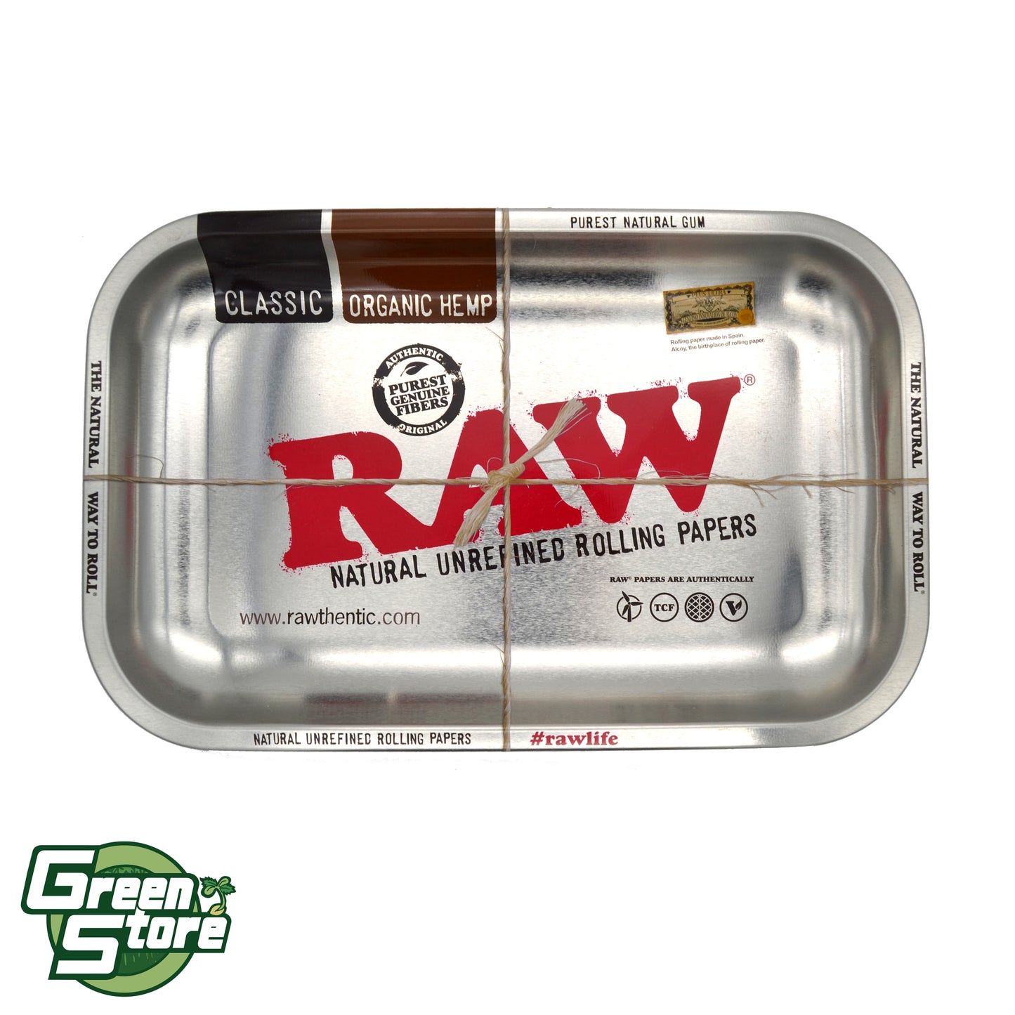 RAW Vassoio Argento grezzo in metallo