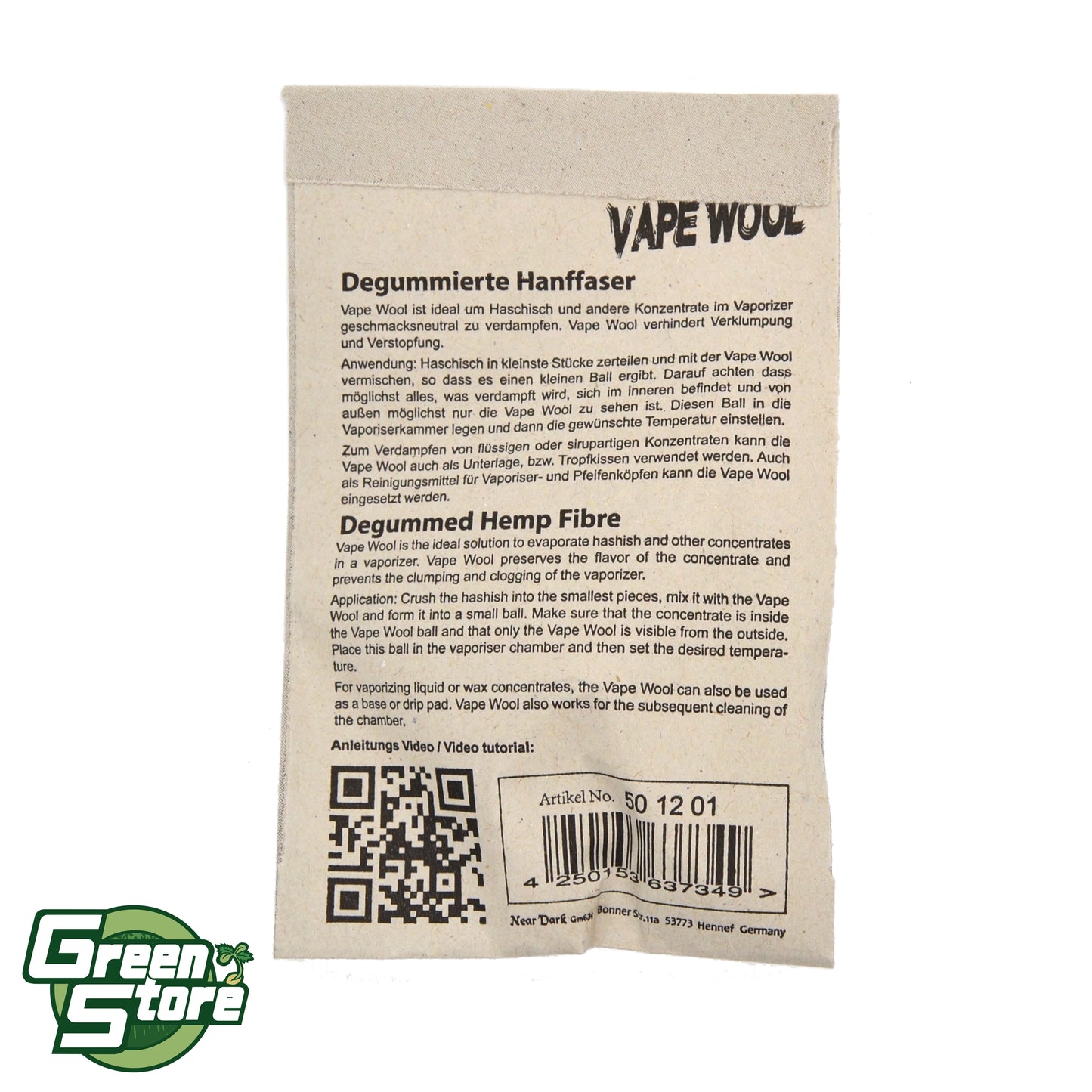 VapeWool Black Leaf